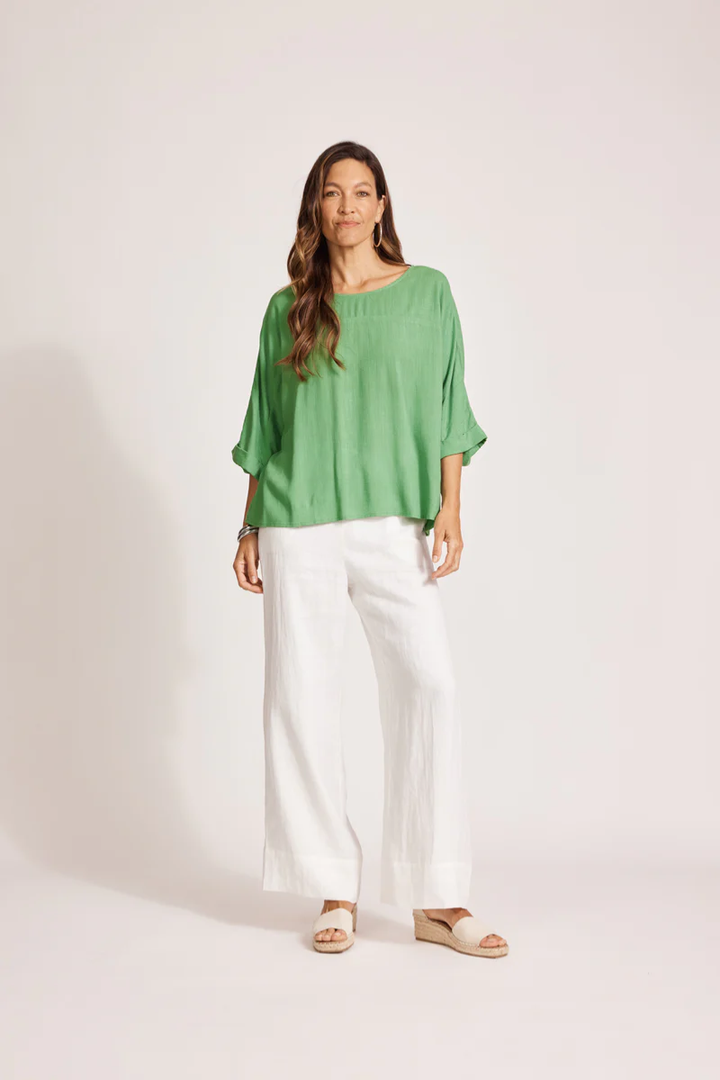 Eb & Ive Alesia Relaxed Top | Jade