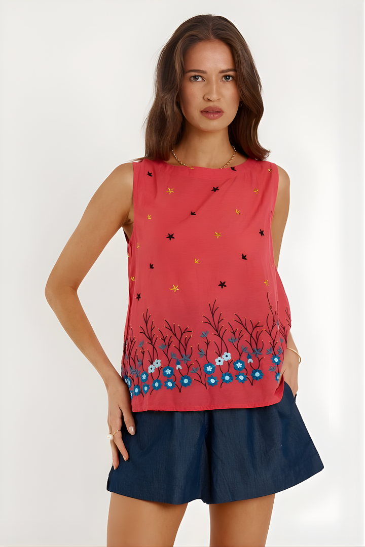Rubyyaya  Provence Tank | Watermelon