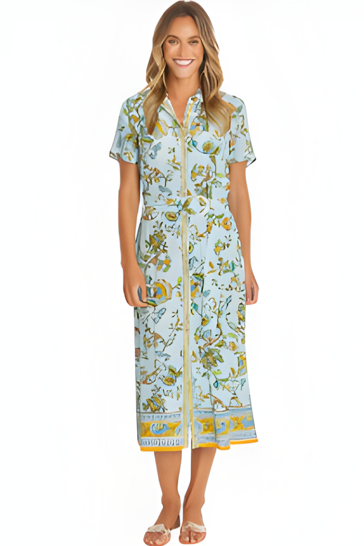 Pingpong Colette Shirt Dress | Multicolour