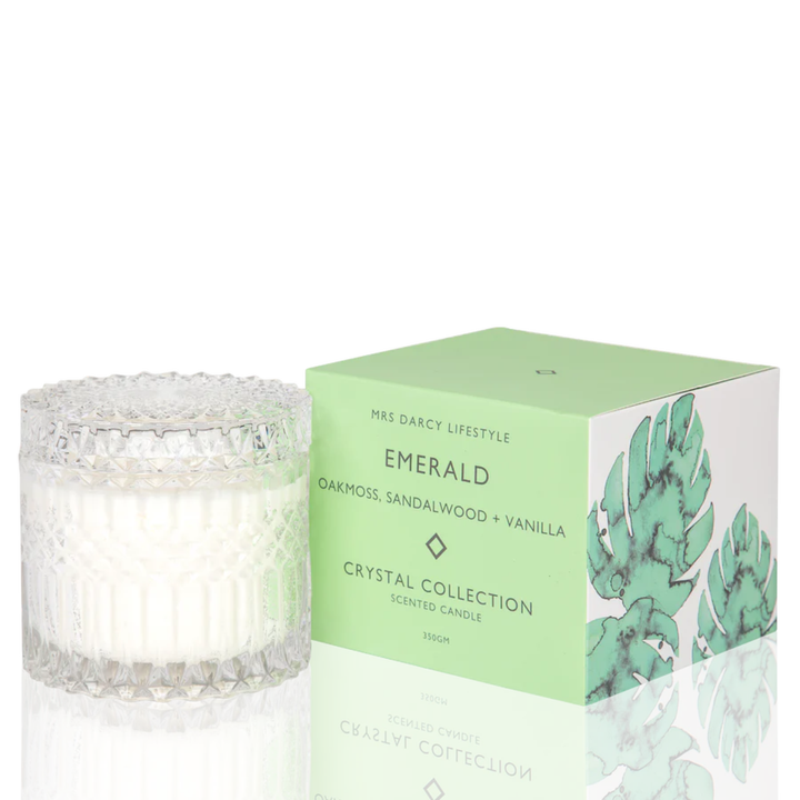 Mrs Darcy Candle Large |  Emerald