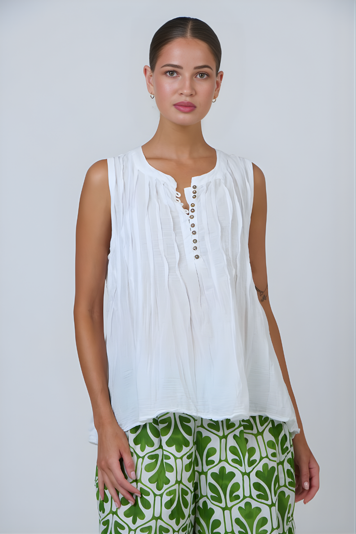 Namastai P165 Top | White