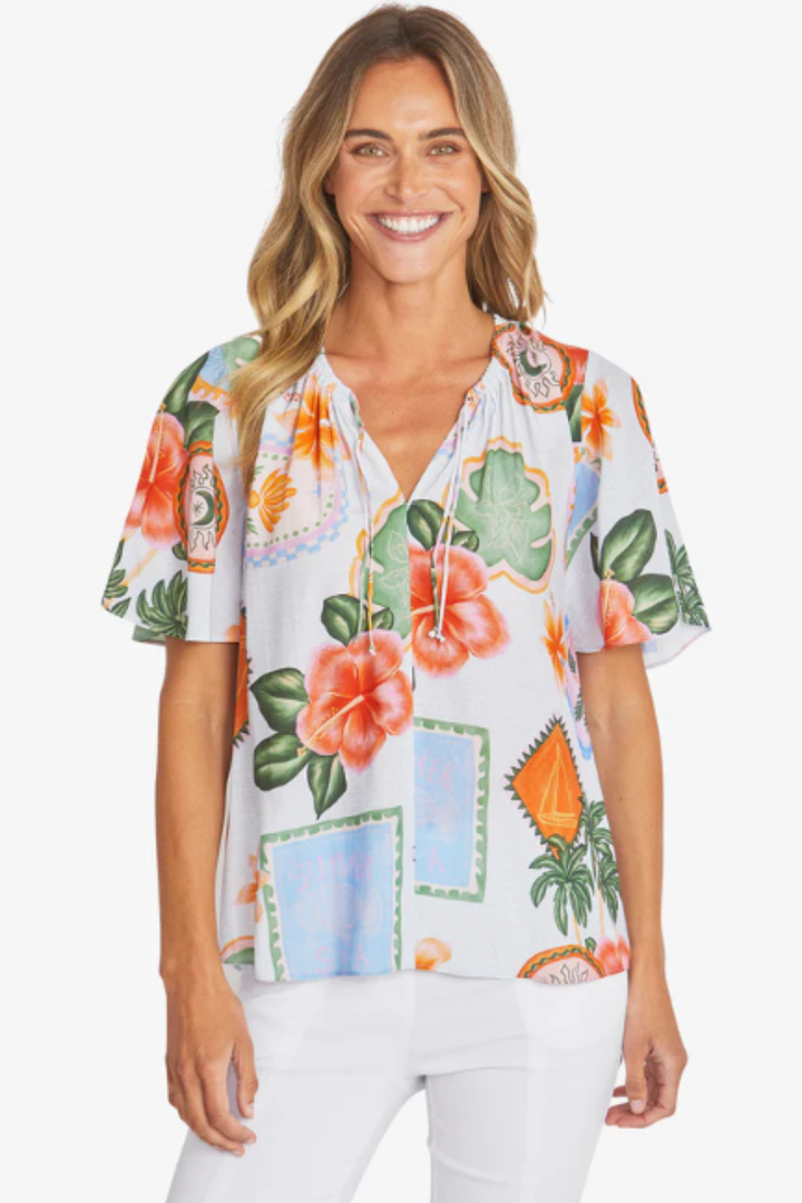 Pingpong Tahiti Top | Multicolour