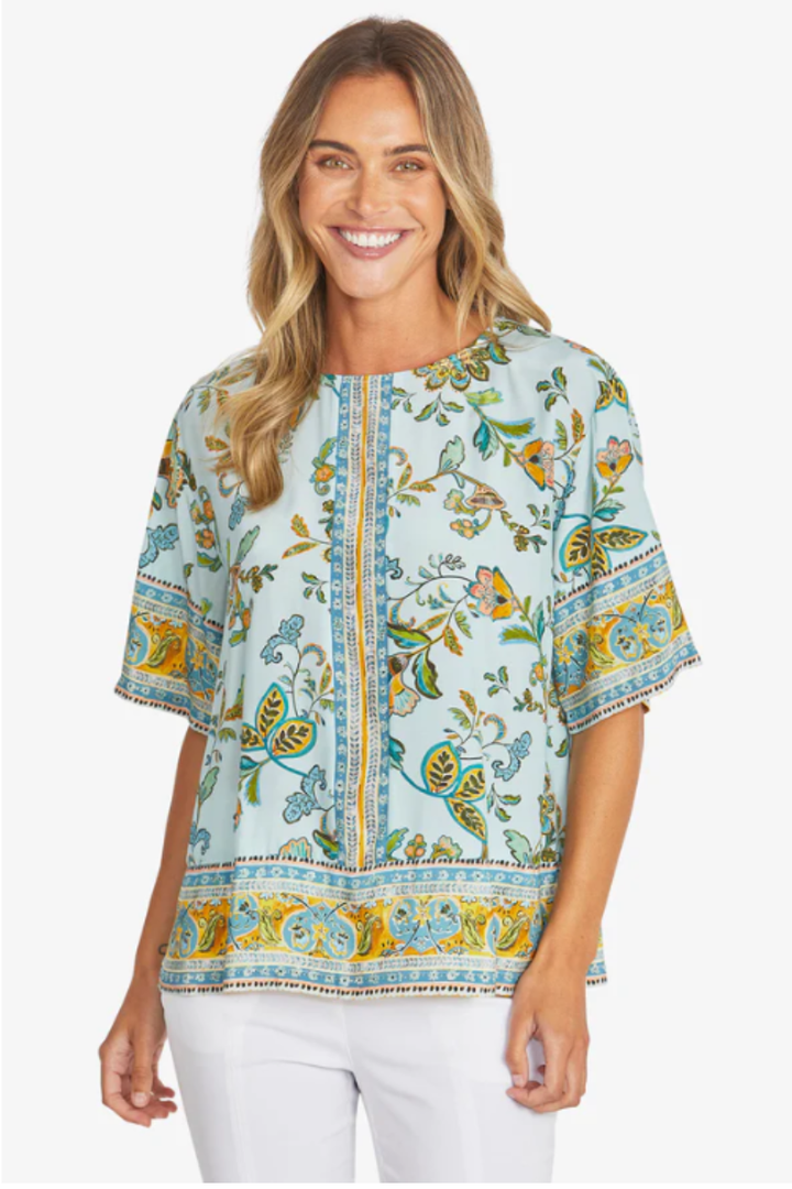 Pingpong Colette Top | Multicolour