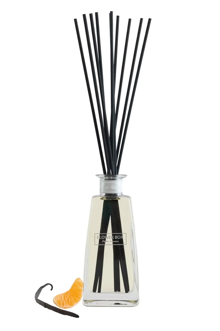 Flower Box Standard Diffuser | Mandarin & Vanilla Bean