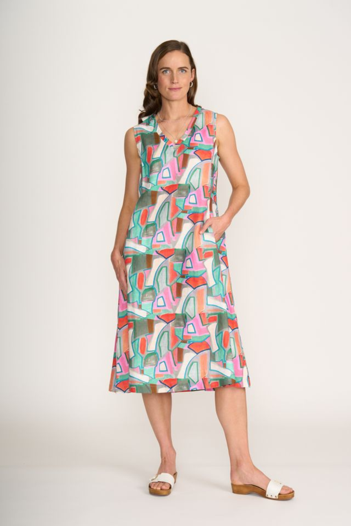 Foil Generosity Dress