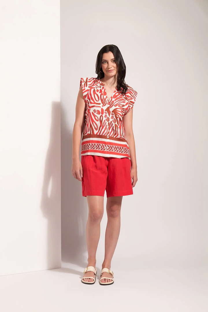 Foil Fetching Top | Prowl