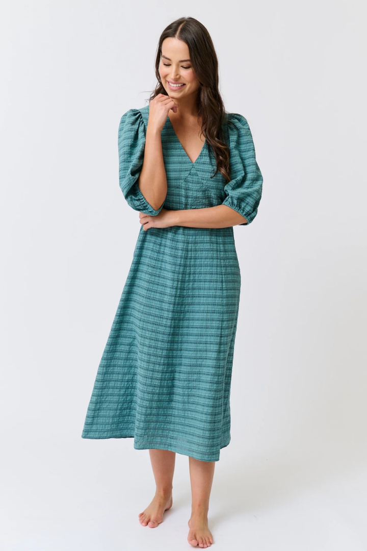 Cartel & Willow Devon Dress | Jade Check