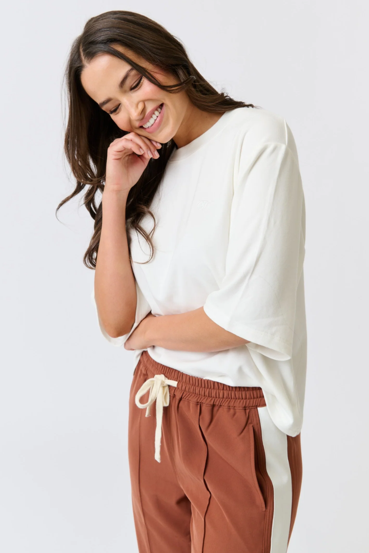 Cartel & Willow Solana Tee | White