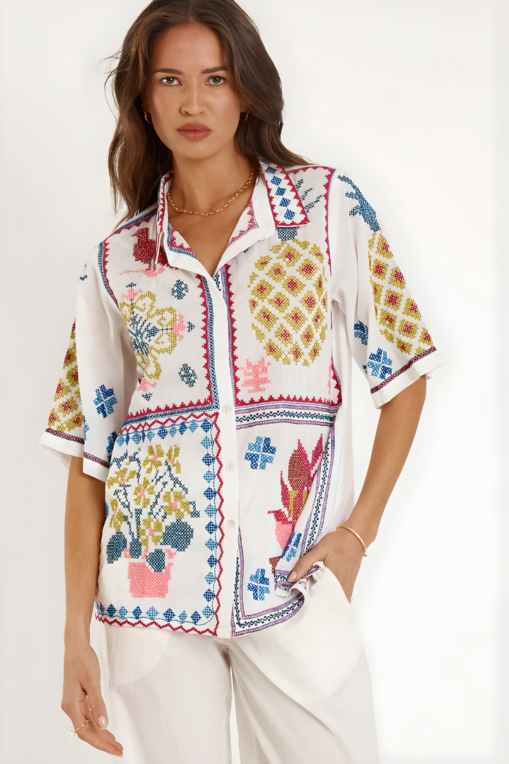 Rubyyaya Sanchez Shirt | White