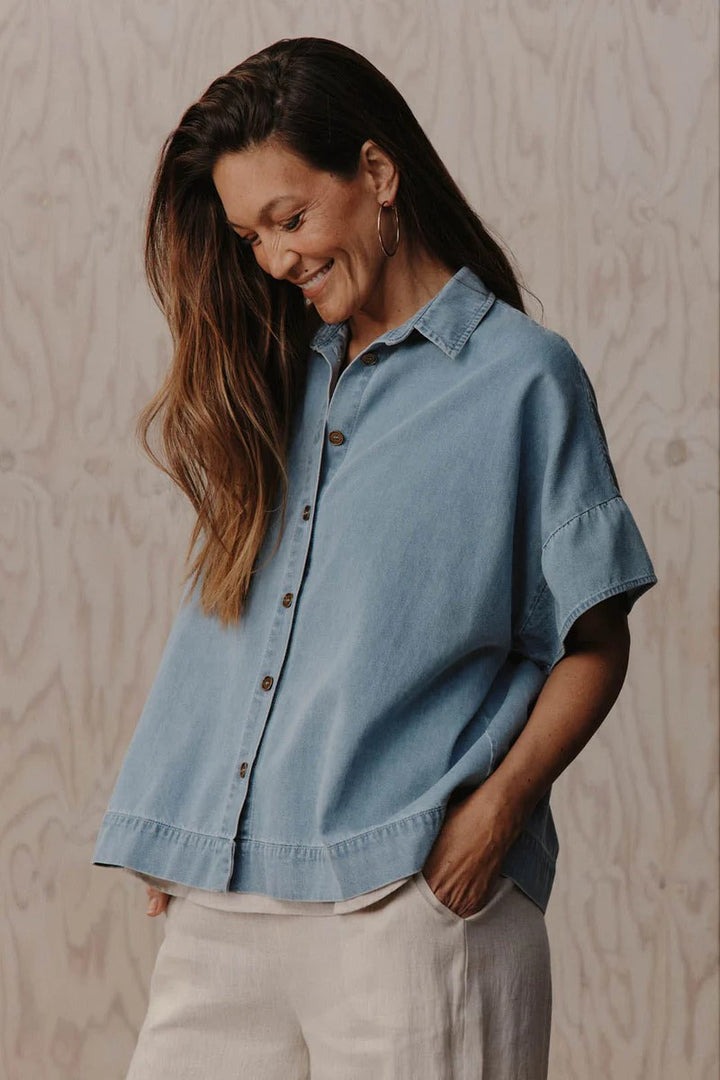 Eb & Ive Pepi Denim Shirt | Denim