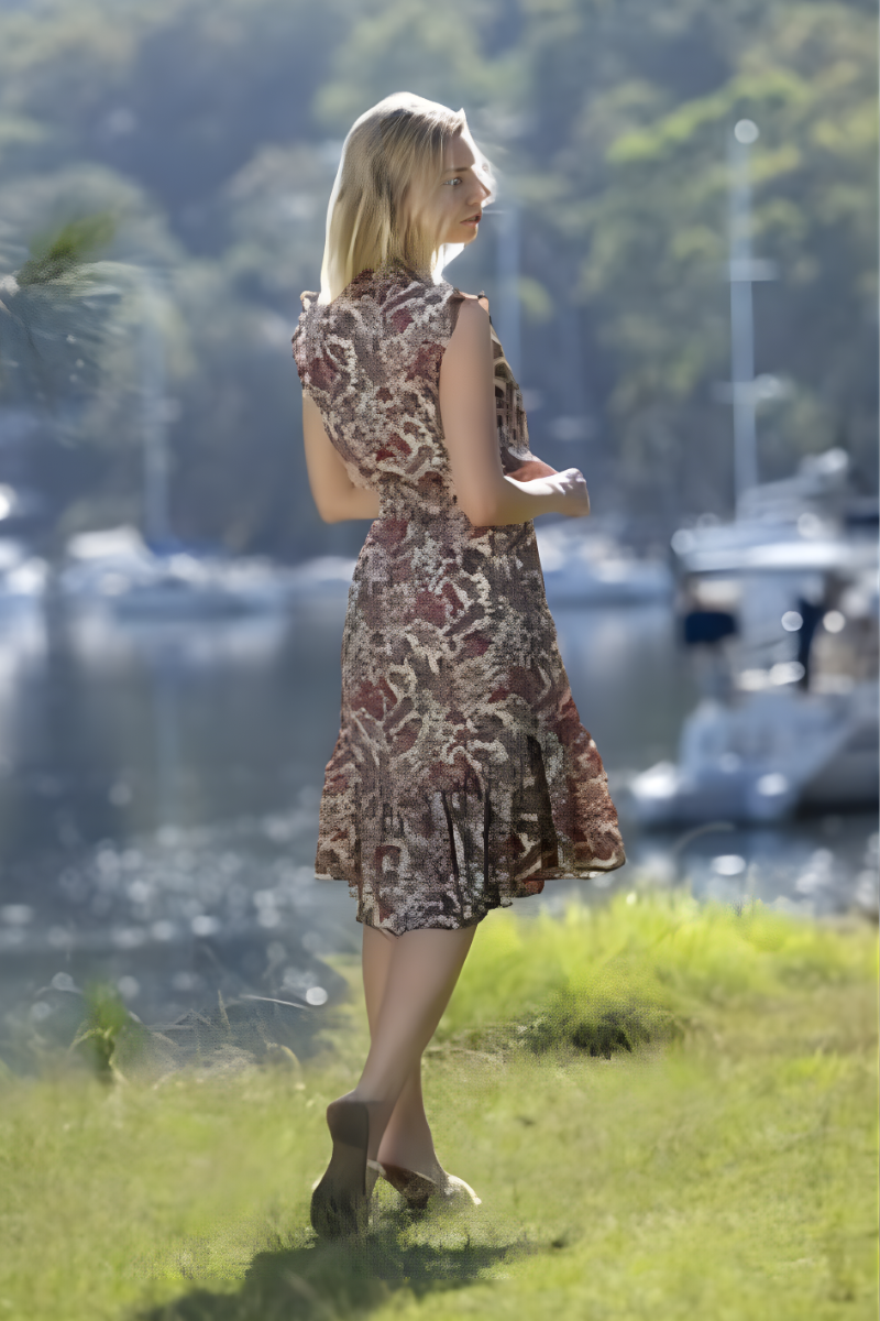 Cienna Shula Frill Dress