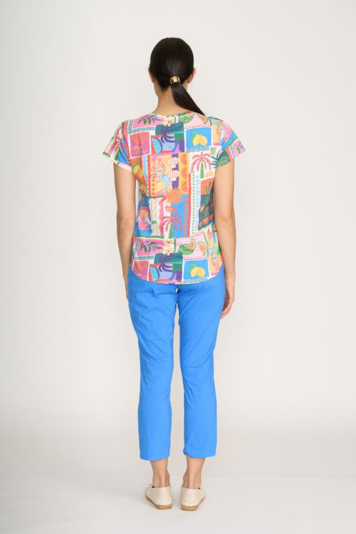 Foil V's So Fine Tee | Sundowner