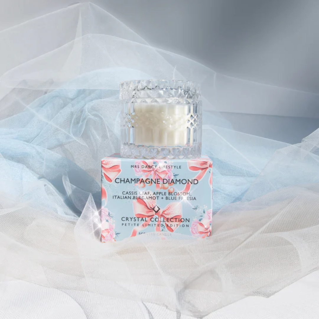 Mrs Darcy Petite Candle | Champagne Diamond