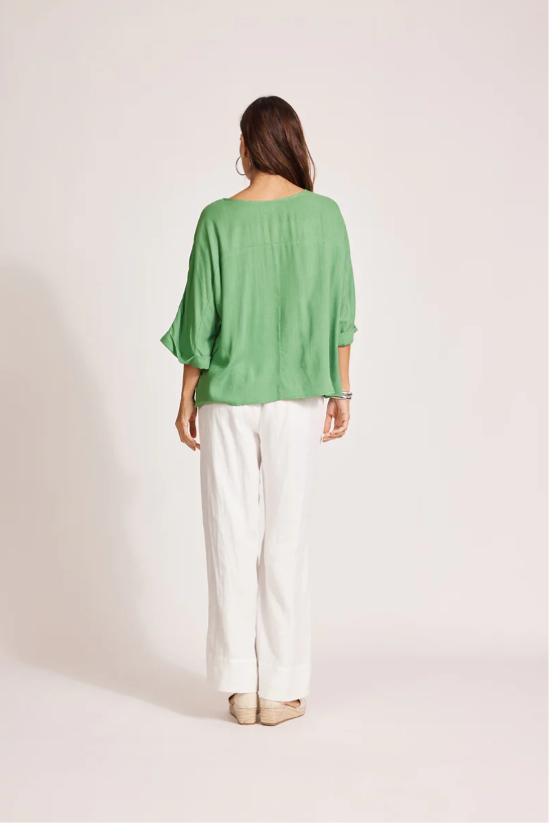 Eb & Ive Alesia Relaxed Top | Jade