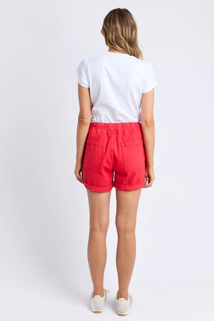 Elm Emma Denim Short | Poppy