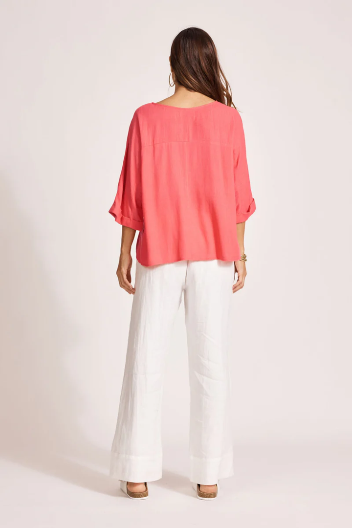 Eb & Ive Alesia Relaxed Top | Melon