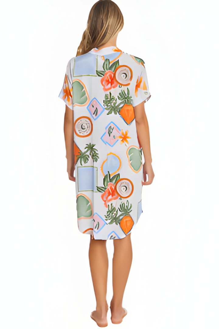 Pingpong Tahiti Shift Dress | Multicolour