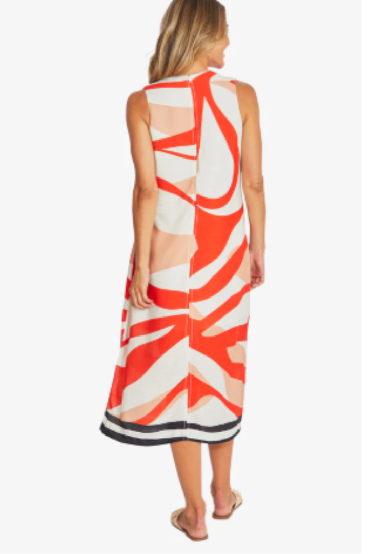 Pingpong Linear Maxi Dress | Linear