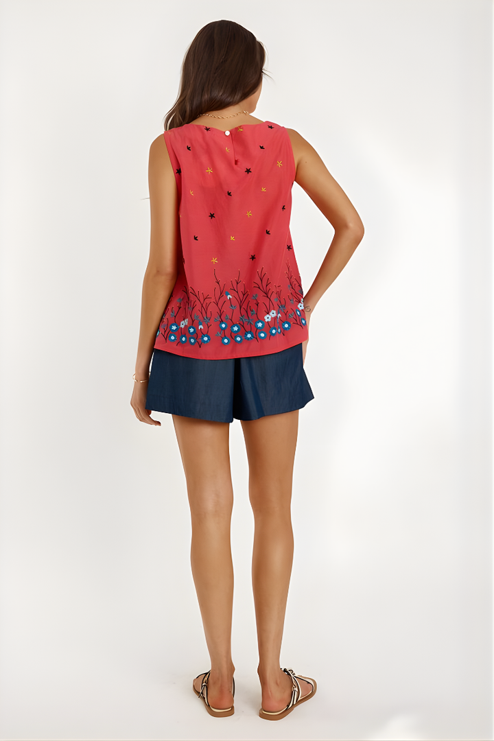 Rubyyaya  Provence Tank | Watermelon