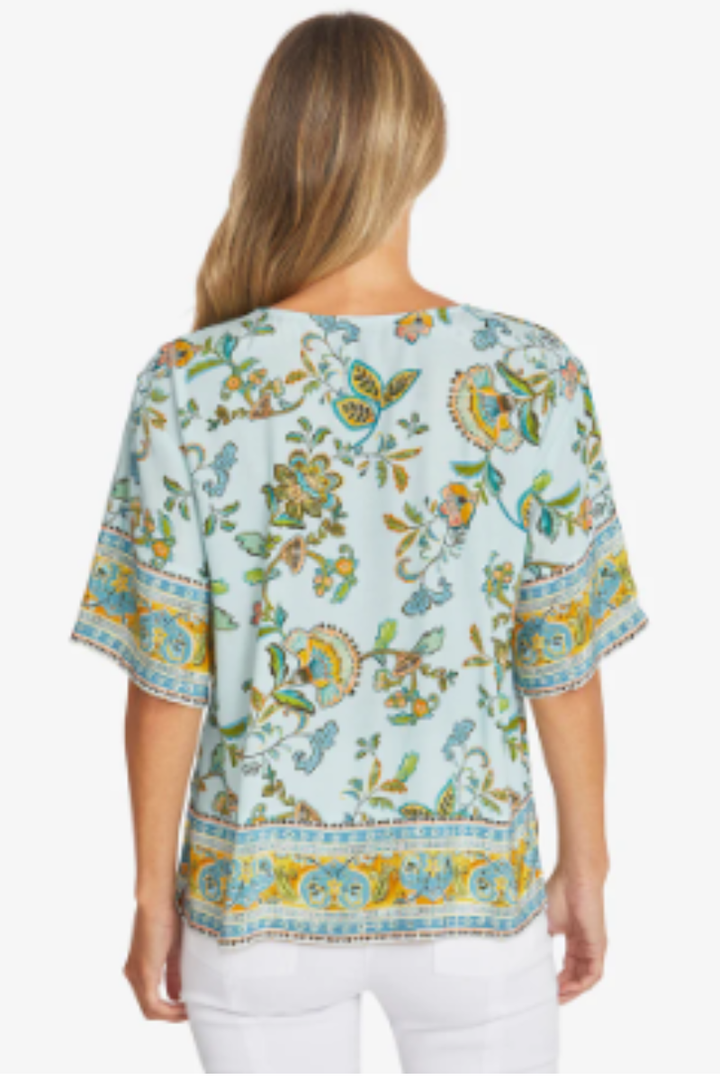 Pingpong Colette Top | Multicolour