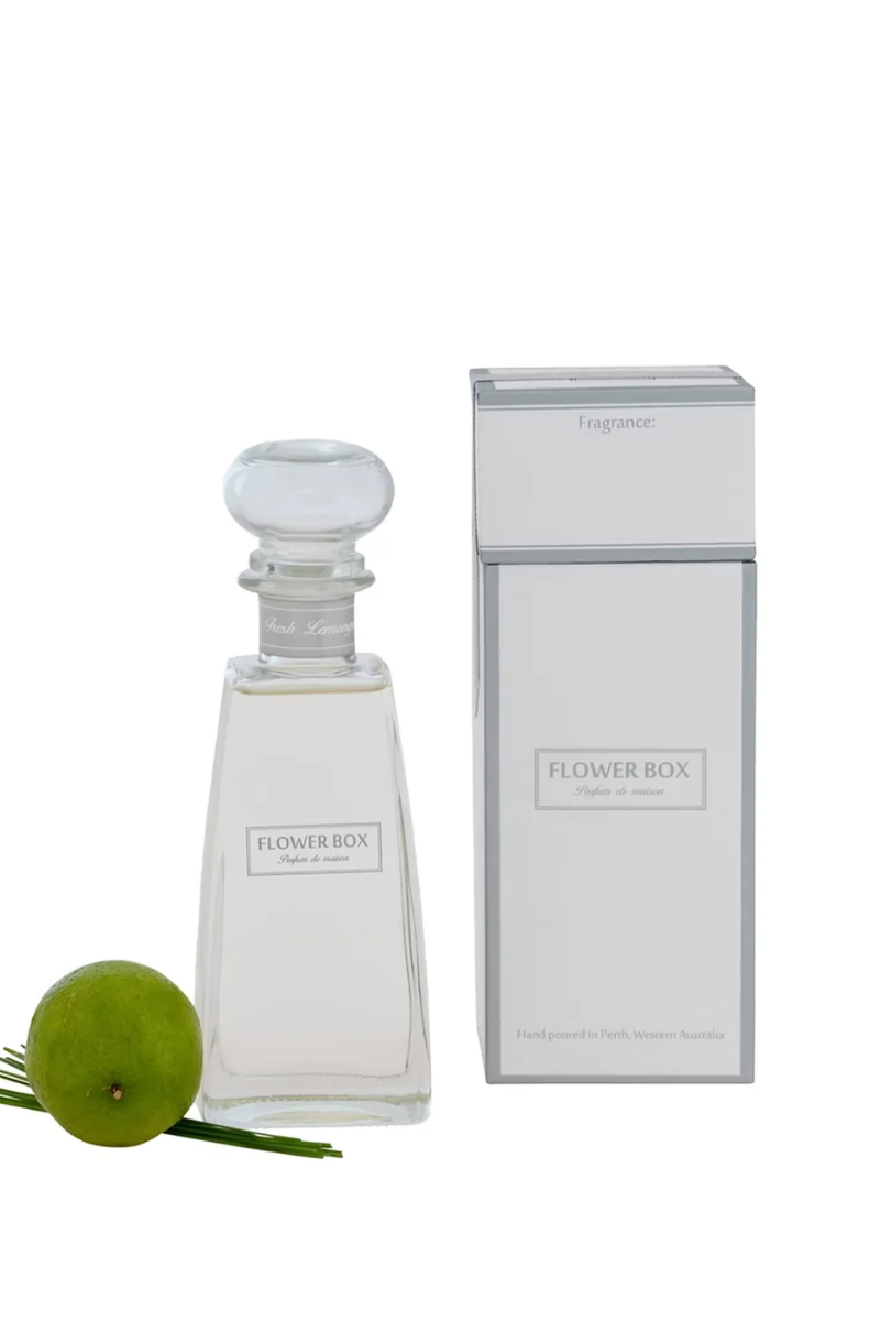 Flower Box Standard Diffuser | Fresh Lemongrass