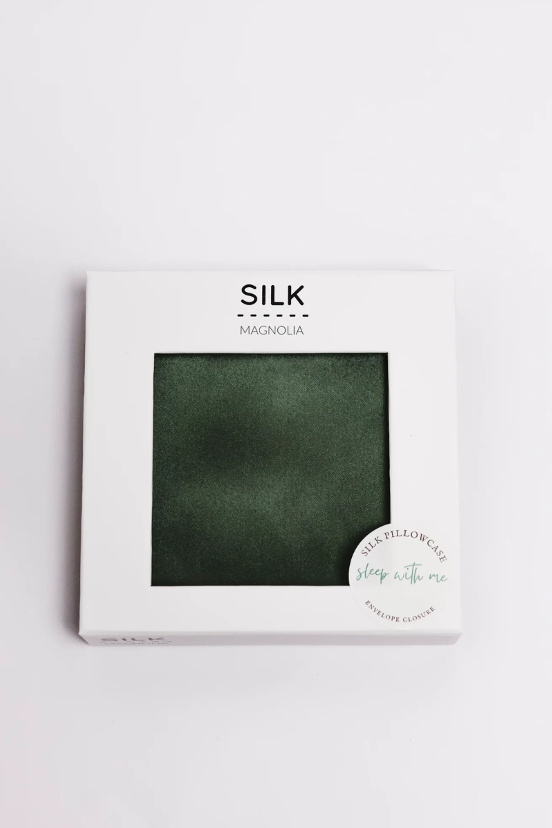 Silk Magnolia Pillowcase | Silk