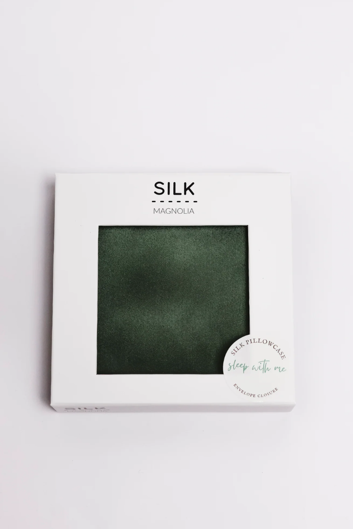 Silk Magnolia Pillowcase | Silk