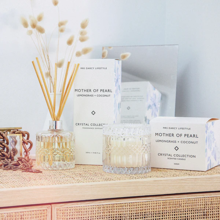 Mrs Darcy Candle Large |  Mother of Pearl