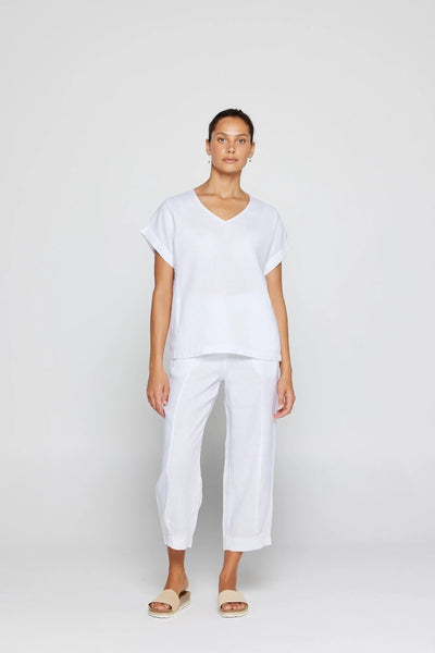 Ridley Lacey Top | White