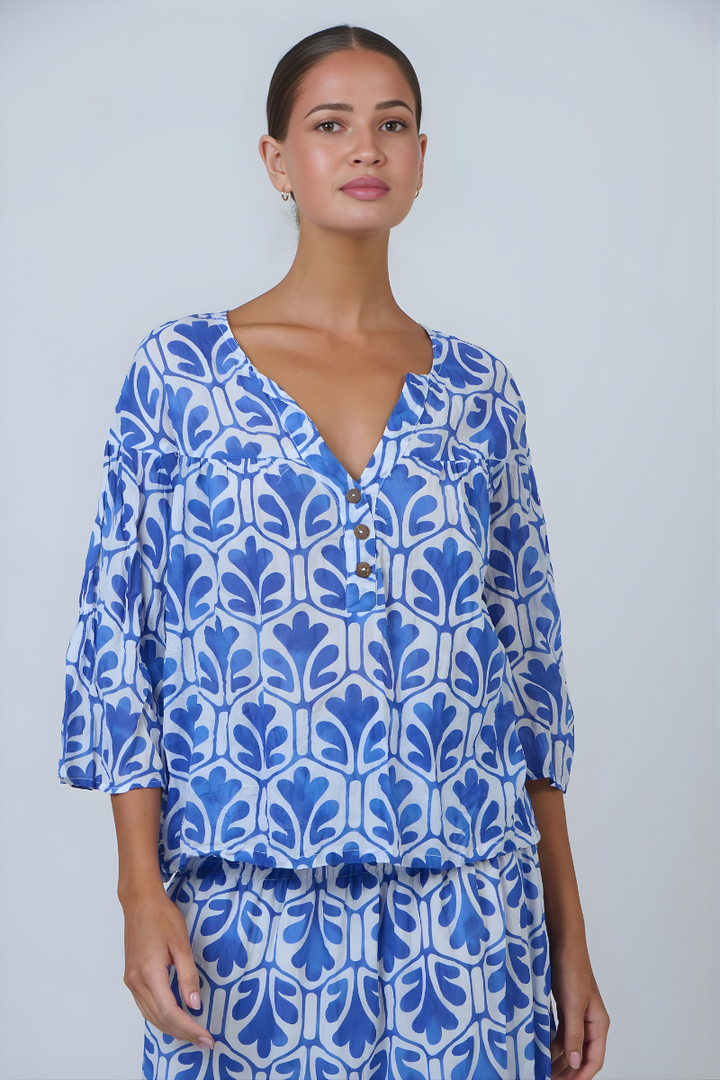 Namastai P115 Top | Cycladic Oak