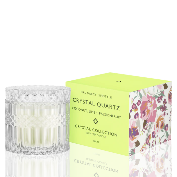 Mrs Darcy Candle Large |  Crystal Quartz