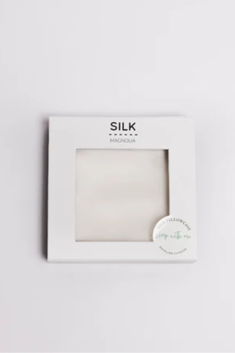 Silk Magnolia Pillowcase | Silk