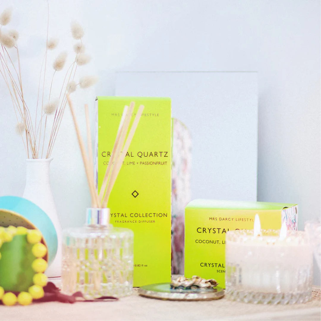 Mrs Darcy Candle Large |  Crystal Quartz