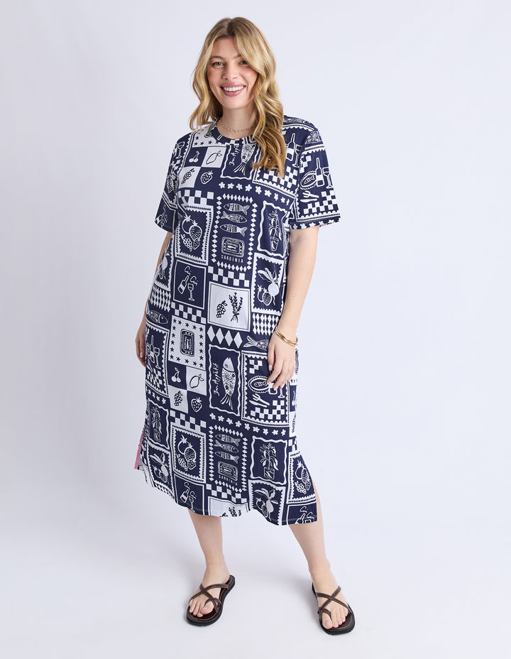 Elm Chin Chin Dress | Navy