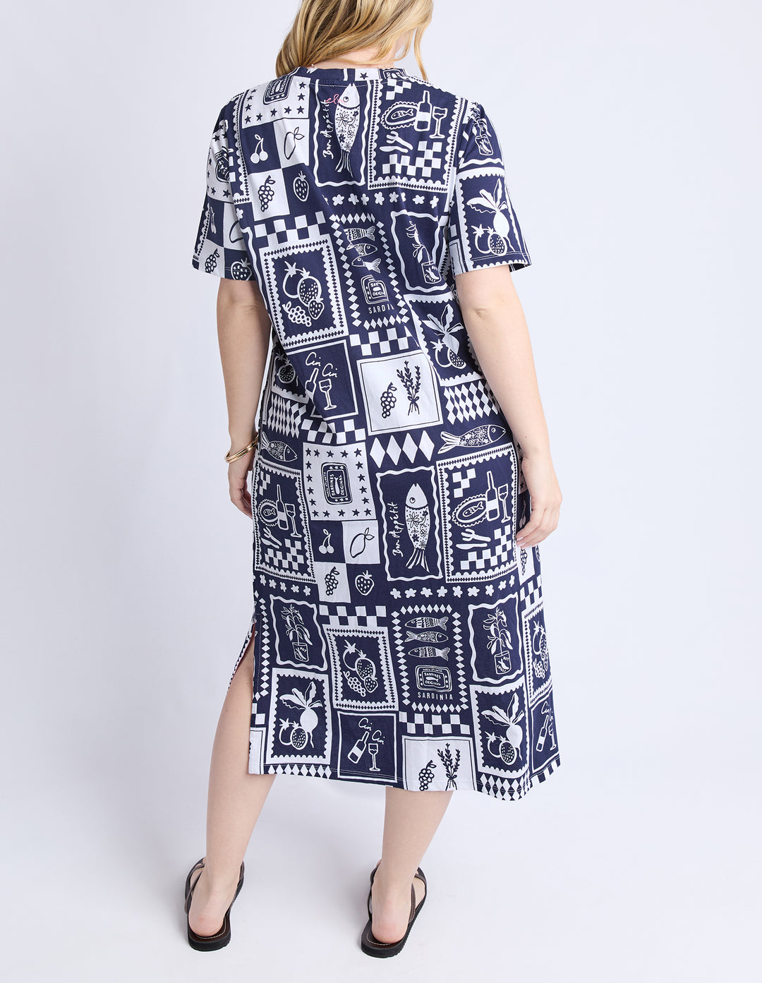 Elm Chin Chin Dress | Navy