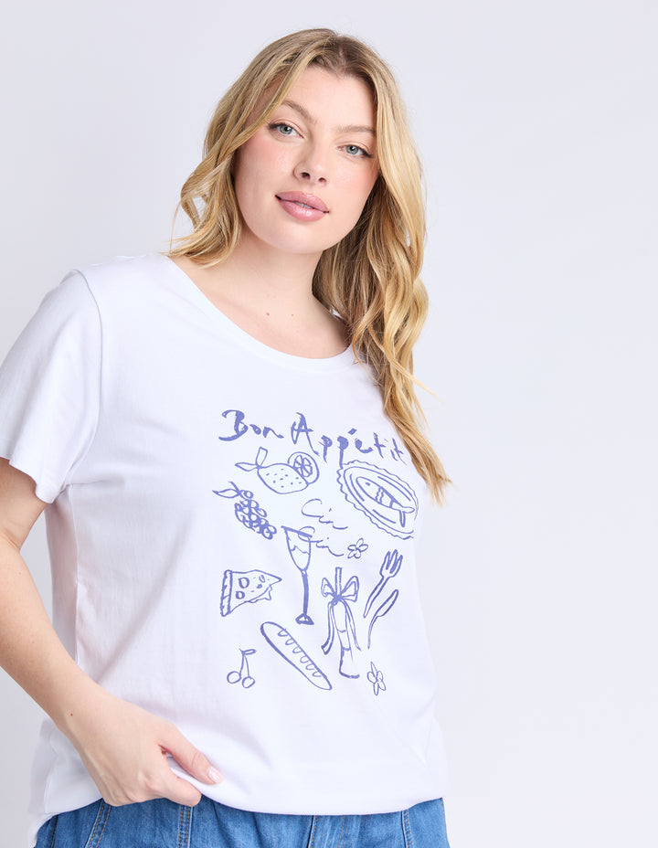 Elm Bon Appetit | White