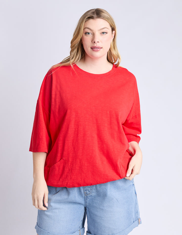 Elm Mazie Sweat | Poppy