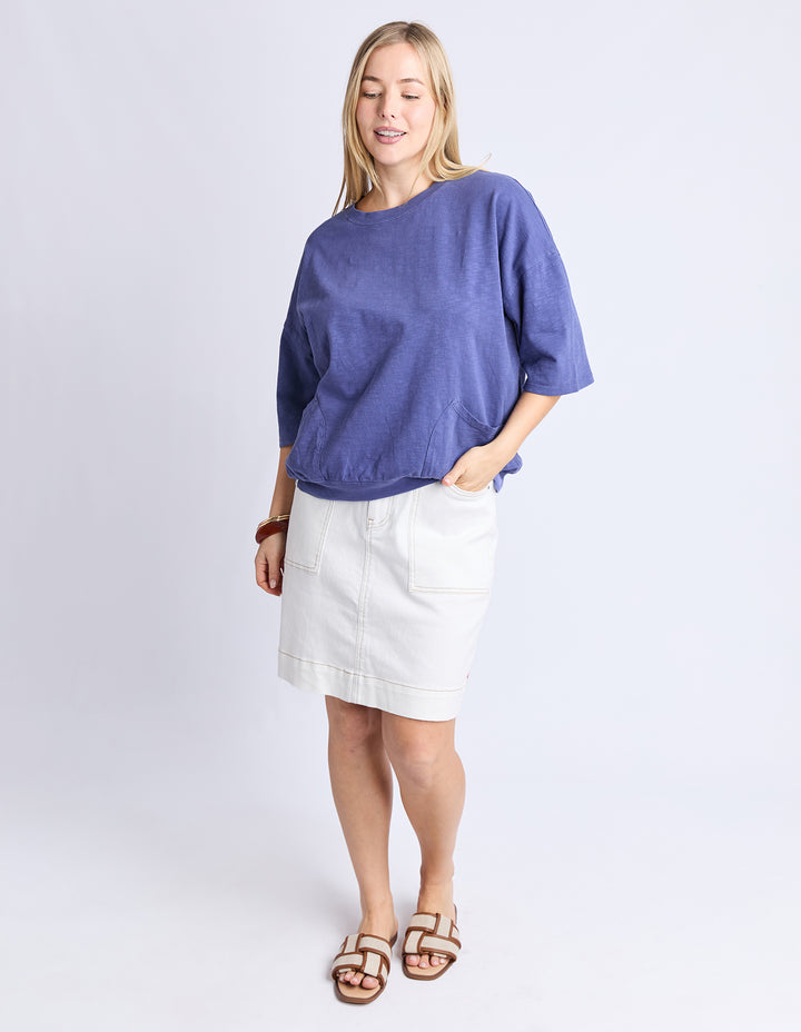 Elm Mazie Sweat | Vintage Blue