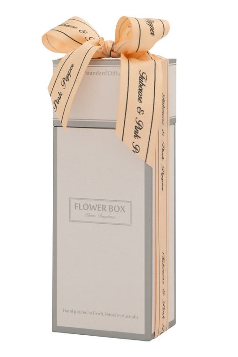 Flower Box Standard Diffuser | Tuberose & Pink Pepper