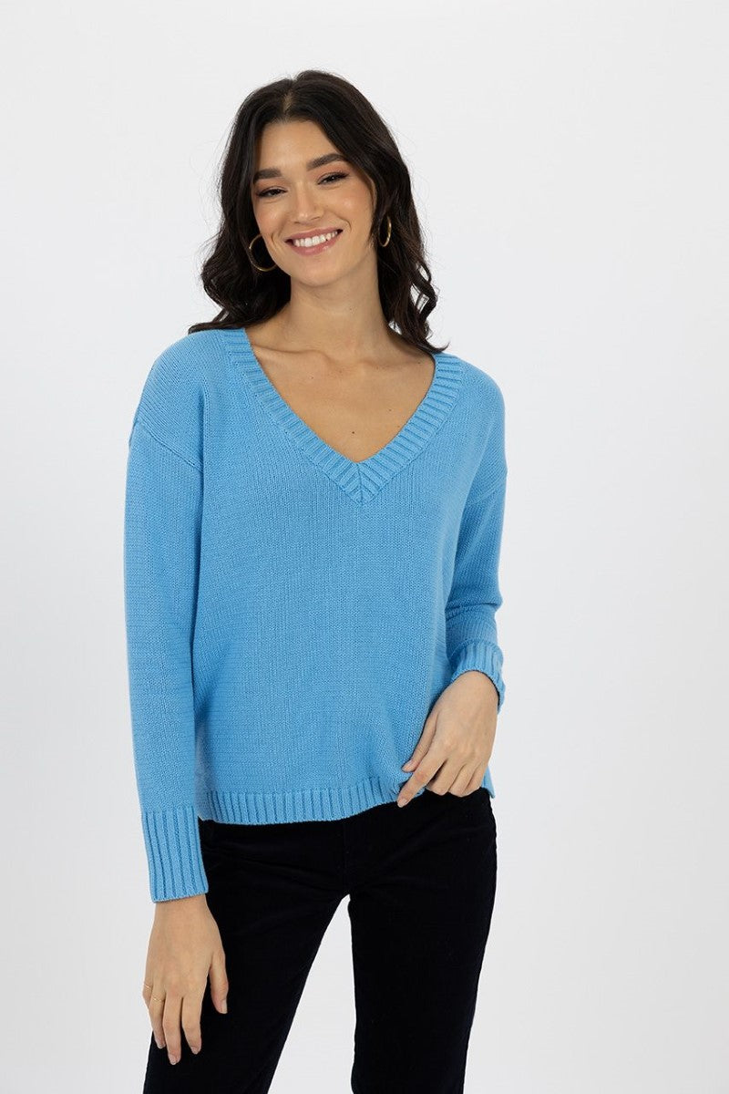 Humidity Downtown Sweater | Blue