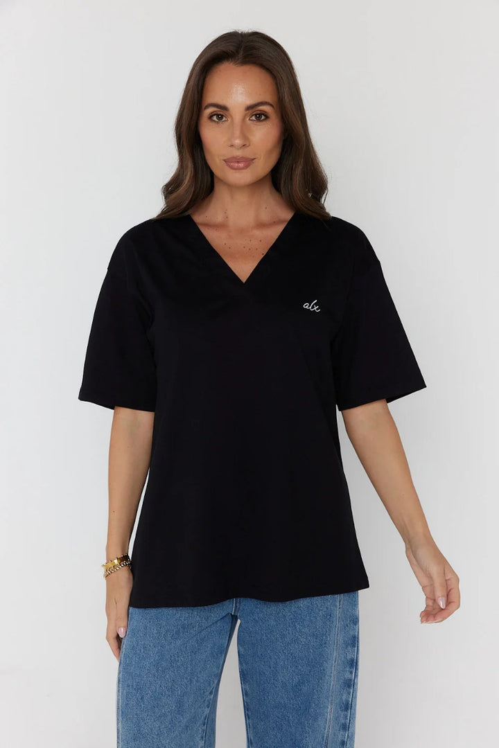 ALEXANDRA Avara V-Neck T-Shirt