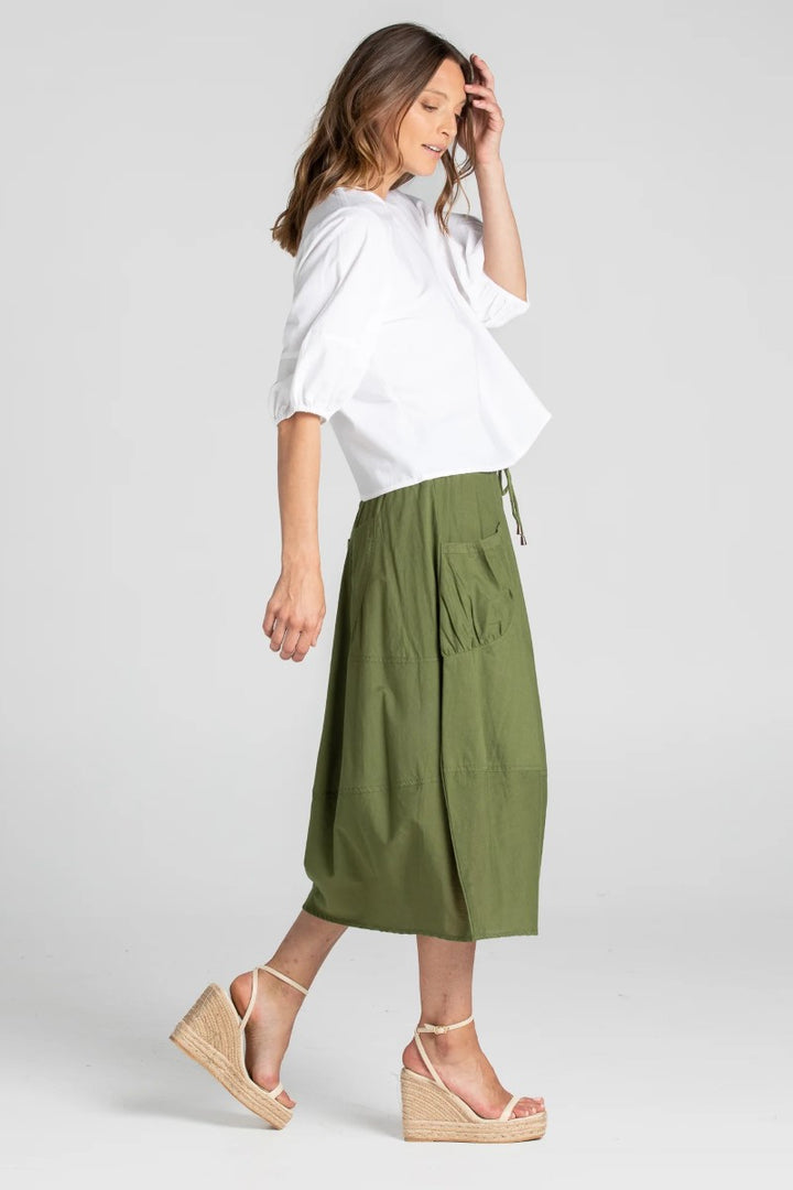 Boom Shankar Guru Skirt | Kahki