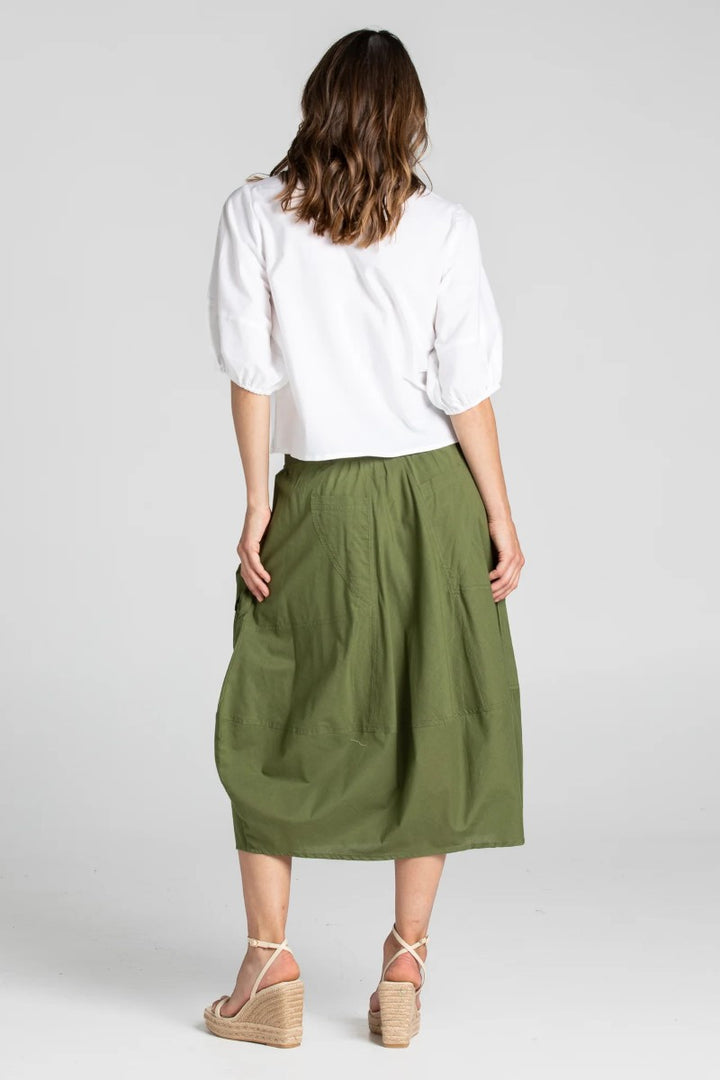 Boom Shankar Guru Skirt | Kahki