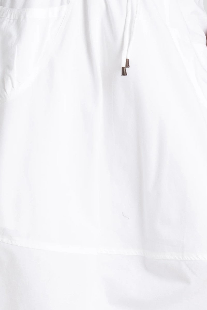 Boom Shankar Guru Skirt | White