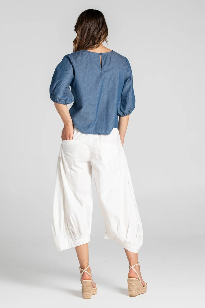 Boom Shankar Guru Pant | White