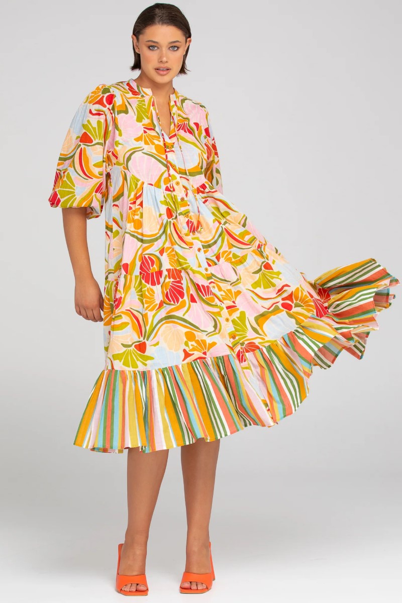 Boom Shankar Mabel Dress | Spiced Colada