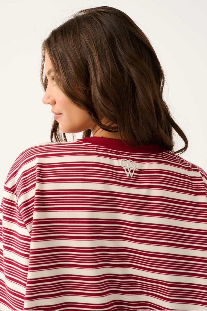 Harley Long Sleeve | Mulberry Stripe