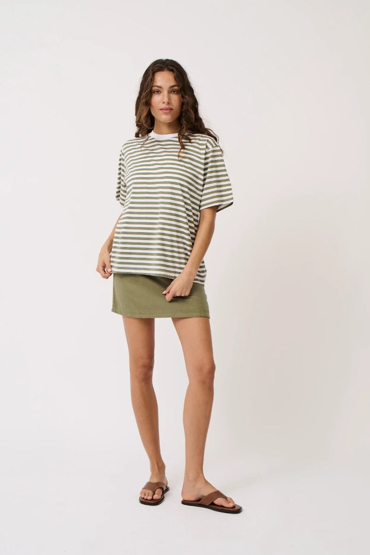 Cartel & Willow Sophie Tee | Palm Stripe