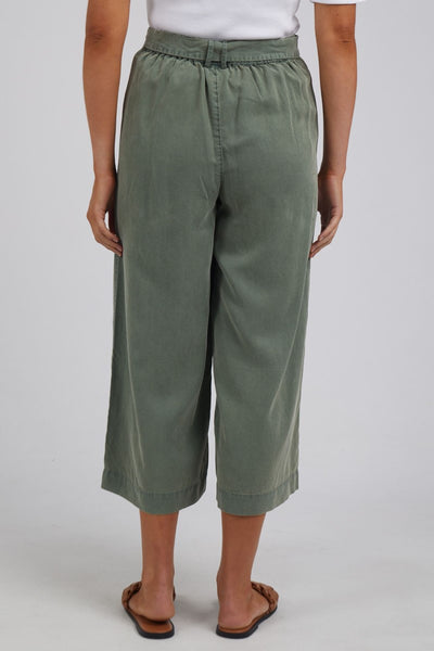 bliss washed pant - clover