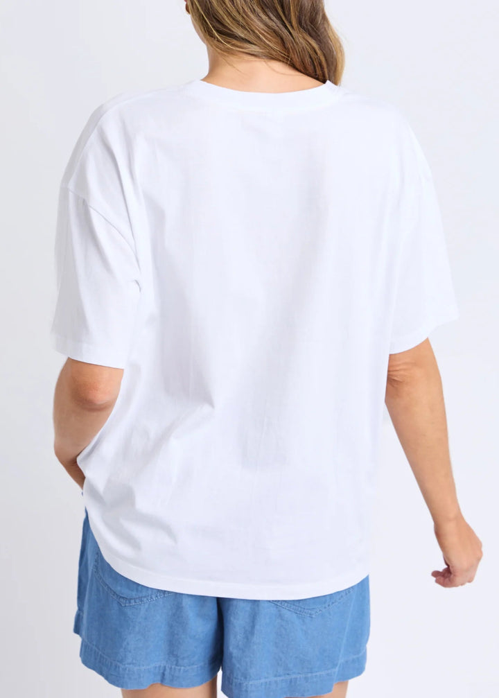 Elm Limone Fresco Tee | White